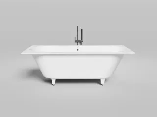 Ванна из искусственного камня Salini Ornella Axis S-Sense 103413GRF 170x75см RAL полностью